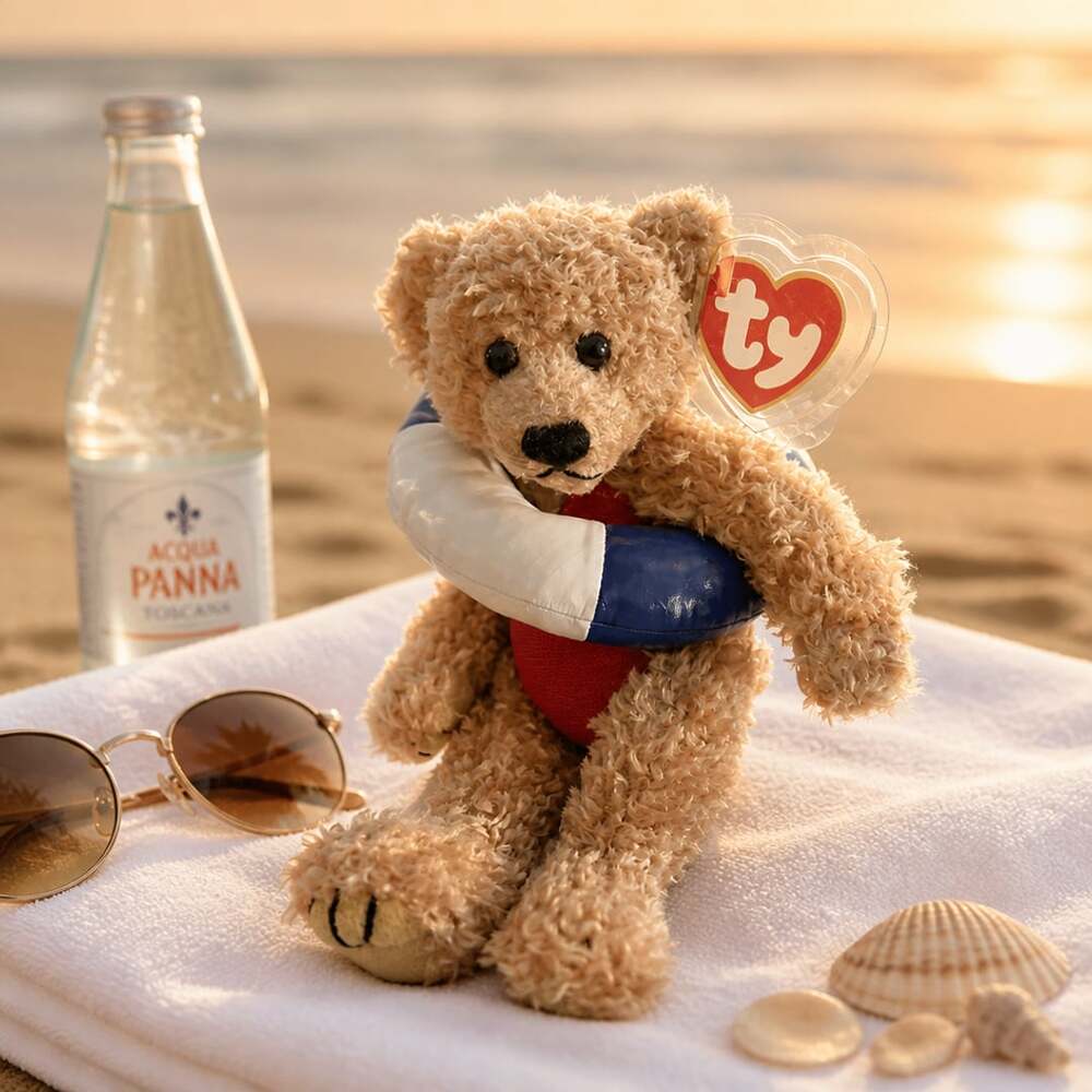 Ty The Attic Treasures Collection Allura Bear with Life Preserver
